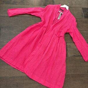 NWT 100% linen cardigan size M /L